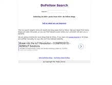 Tablet Screenshot of dofollow.radpixels.com